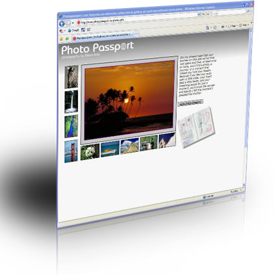 Photo Passport website screenshot