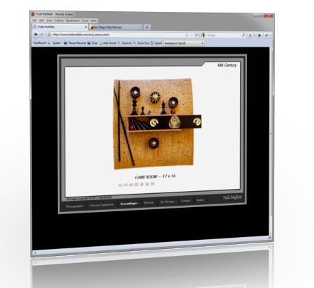 Todd Muffatti website screenshot